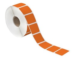 3 x 2″ Orange Thermal Transfer Labels-,3000 Labels per Roll-4 per Roll