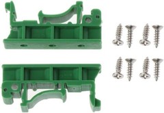 Easy-to-Install 10 Pack PCB DIN Rail Mounting Holders – Lightweight & Reliable