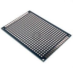 5cm x 7cm Blue PCB Printed Circuit Board, 5 Pack, 432 Holes, 32 Pads