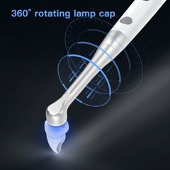 Dental Cordless LED Curing Light Lamp 1 Second Cure 800-1400mw/cm² AZDENT