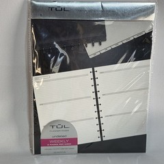 TUL Custom Note-Taking System Undated Weekly Planner Pages – 12 Months Opened
