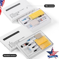 Dental Light Cure Orthodontic Resin Bonding Bracket Adhesive Cure Bond Kit