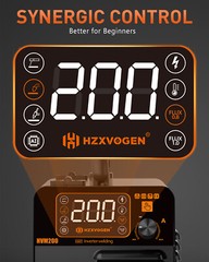 HXZVOGEN 3in1 MIG Welder& TIG Gun, 120A 110V MMA/TIG/Gasless MIG IGBT Inverter