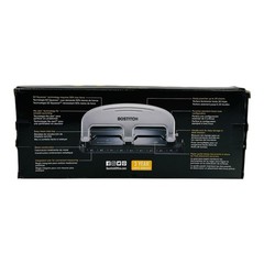 Bostitch 3-Hole Punch Metal 20 Sheets Silver/Black