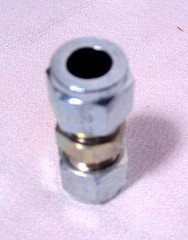 1bx 24ea Parker Chromium-6 Free 6-6 HBZ-S 3/8 In CS Compression ASTM A108 Union