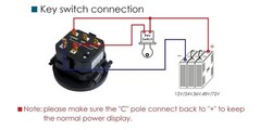 BDI BATTERY DISCHARGE INDICATOR LED 12 TO 72 VOLTS – NO LOCKOUT –