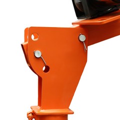 1100LBS Truck-Mounted Crane Hoist with 12V Electric Winch Pickup Truck Jib Crane