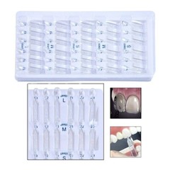 30pcs Dental Composite Resin Veneers Mould Light Cure Anterior Front Teeth USA