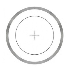DIV 0.01mm Microscope Reticle Cross Scale Ruler Eyepiece Micrometer Calibration