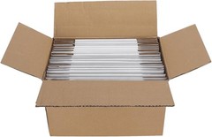 NEW 9X6X2 Shipping Boxes Set of 50, White Small Corrugated Cardboard Box US SHIP