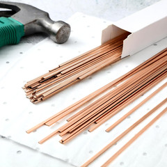 40 Sticks Brazing Rods AWS Bcup-5 15% Silver Solder Phos Copper Brazing Alloy…