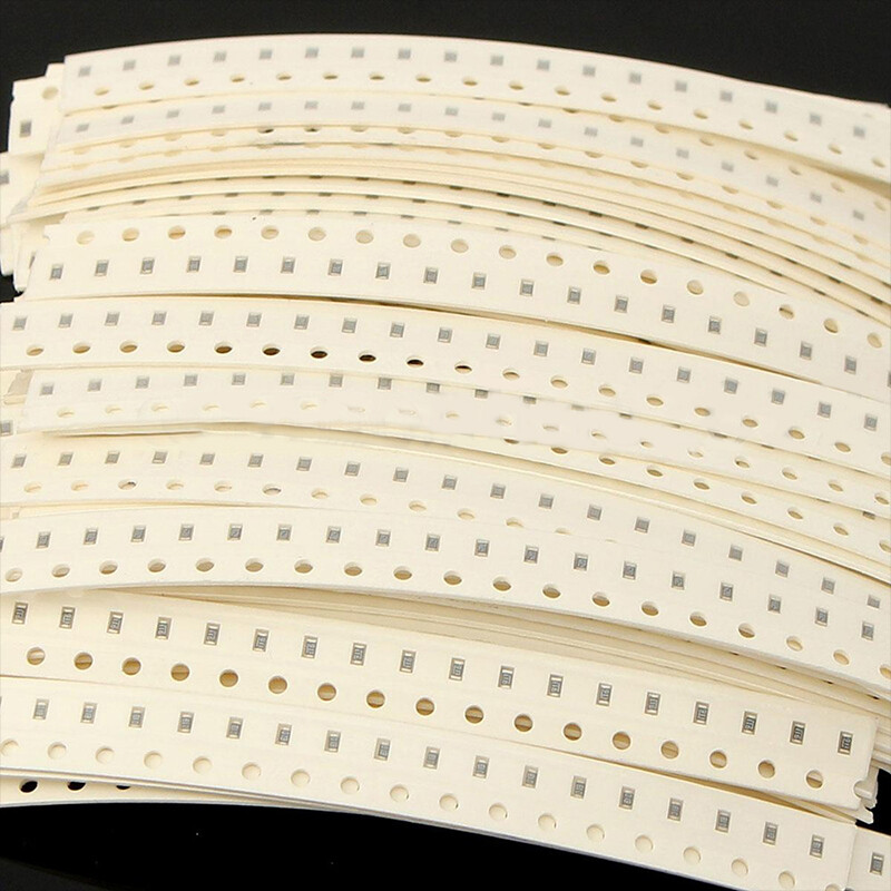 1800pcs 90 Values Assorted 0603 SMD SMT Chip Resistors Assortment Kit 1%