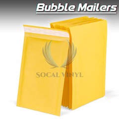 #00 5″x8″ (13cm x 21cm) Yellow Kraft Bubble Mailer Mailing Shipping Envelope Bag