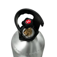 NEW Kegco 20 lb. Aluminum Co2 Tank