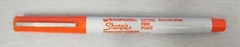 Vintage Sharpie Orange Ultra Fine Point Permanent Marker Metal Clip #37000 New