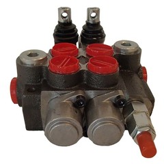Monoblock Double Spool Valve with Handles SAE w/ ORB Fitting Fits Several Models