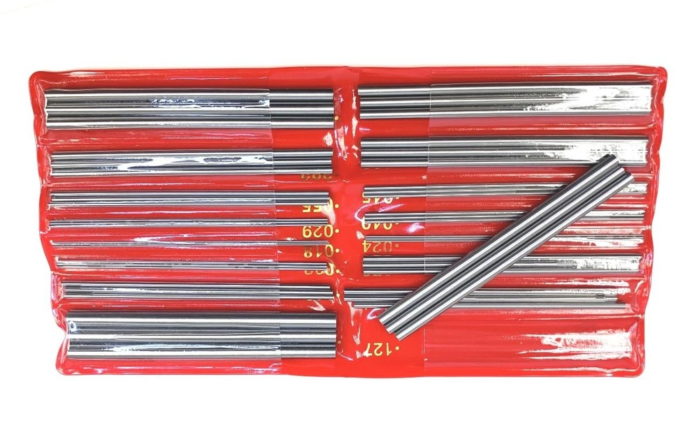 48-Piece Thread Wire Measuring Set for Checking Pitch Diameter Angle