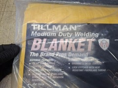 Tillman 590B66 Welding Blanket, Acrylic Coated Fiberglass, 24 Oz/Sq Yd., 6 Ft X