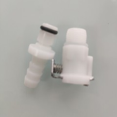 Male Fitting Female Quick-Disconnect to Threaded Male for Vacuum Cylinders