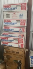 Husky 4800 SQ. FT. # 03509H 9′ x 400′ .31mil High Density Painters Poly Film