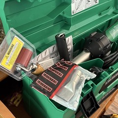 Leister TRIAC ST Electric Plastic Welder Kit with Accessories photo