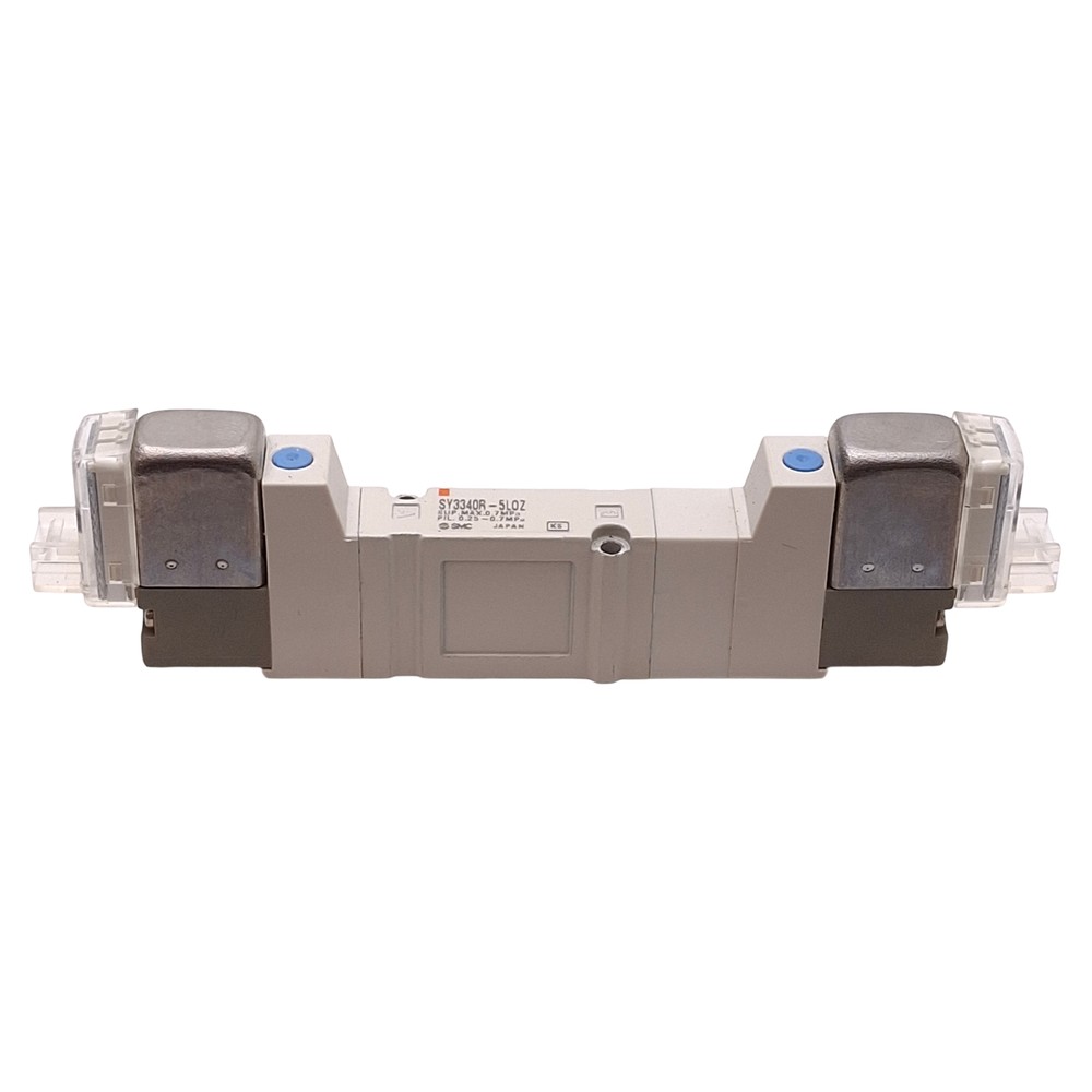 SMC SY3340-5LOZ Double Solenoid Valve 5-Port 3-Position, 24VDC Coil 0.2-0.7MPa