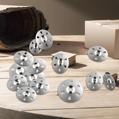 BERVASTO 500pc 1-1/8 Inch Flat Washers 304 Steel