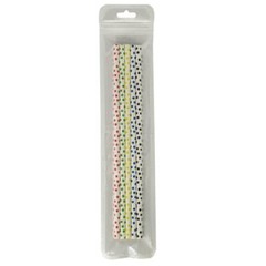 Clear/Frosted/Striped/White Flat Plastic QuickQlick™Storage bags for Craft Items