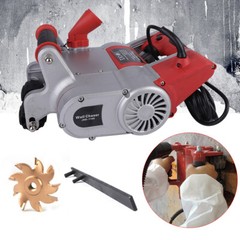 Electric Wall Chaser Slotting Machine Groove Cutting Concrete Cutter 1600W 110V