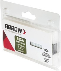 Arrow BN1810CS 18-Gauge Steel Brad Nails for Molding, 5/8 inch – Steel,