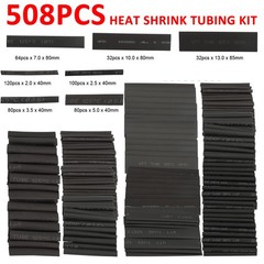 Marine Grade Heat Shrink Tubing 508PCS Waterproof Adhesive Lined Dual Wall 3:1