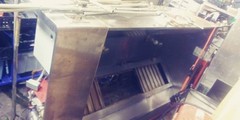 6′ Captive Aire Commercial Class 1 Canopy Vent Hood w Fire Suppression