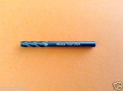 SOLID CARBIDE END MILL 10 PCS 1/8″ DIAMETER 1/2″ LOC 4 FLUTE RHS RHC 10-PACK USA