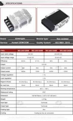 36V 48V to 12V 50A 60A DC TO DC Step Down Voltage Converter 13.8Volt Golf Cart