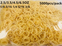 Dental Ligature Ties Orthodontic Elastic Rubber Band Yellow Colorful ORMCO ZOO