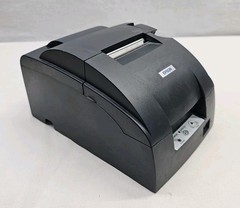 Nice Epson/Micros TM-U220B Receipt Printer with Power Supply Ethernet M188B