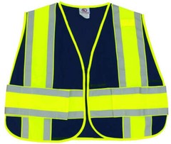 High Visibility Reflective Duty Vests (Dark Navy)