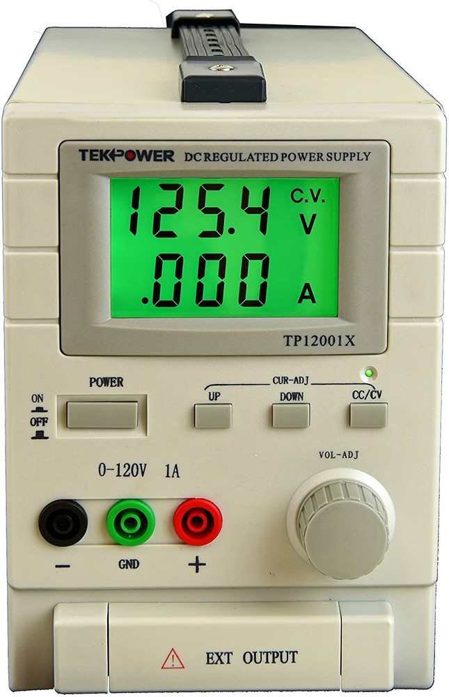 TekPower TP12001X 120V DC Variable Switching Power Supply Output 0-120V @1A