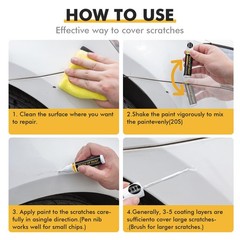 Touch Up Paint for Toyota – 2 in 1 Scratch Repair Kit, Exact Color Match