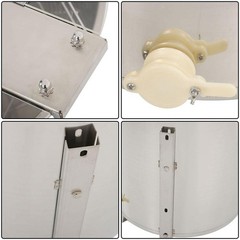 Electric Honey Extractor Beekeeping Equipment 1300RPM 4/8 Frames Stainless Steel