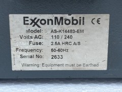 EXXON MOBIL AS-K14483-EM SCRAPEDOWN ANALYZER FOR MOBILGARD MARINE LUBRICANTS