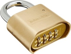 Master # 175D 2″ Resettable Zinc DieCast Combination Padlocks -Pack of 2