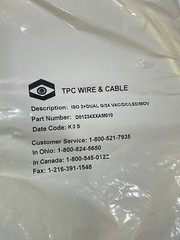 TPC WIRE & CABLE D01234XXAM010 TREX-ONICS ASSEMBLY ISO 2+DUAL G/24 VAC/D/LED/MOV