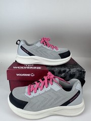 Wolverine Women’s Bolt DuraShocks Knit CarbonMax Work Shoe Size 8 Light Grey