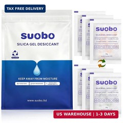 Silica Gel Packets, 20 Gram 85 Packs Moisture Absorbers for Food Grade, Desiccan