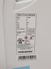 Pro Source Portable AC Air Conditioner 10000 BTU 115v 11.5 Amp 12722062