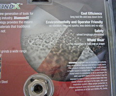 CGW DiamondX Depressed Center Grinding Disc 6″ x 5/8-11 for Cutting and Grinding