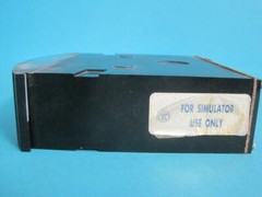 EIL 01/196 8814 0-200 A-C AMPERES VERTICAL PANEL METER USED GAUGE