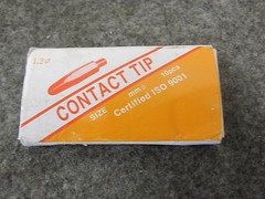 2 boxes of Contact Tips 350A 0.045IN New Box of 10 tips