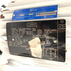 Leeson LI7P C145T17EK2A Explosion Proof Motor New Minor Damage See Photos
